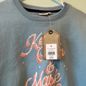 Girls blue True Craft sweatshirt